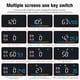 thumbnail image 5 of Pantalla Heads Up De Una Tecla Velocímetro Digital Hud Portátil Para Automóvil Pantalla De Engranajes Eficiente Proyector De Velocidad Velocímetro Compatible Con Tesla Model 3 Y Model Y Kearding VI005972-00, 5 of 7