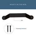 thumbnail image 4 of Tirador corredizo para puerta interior de granero National Hardware Charleston, 25 cm, negro mate, 4 of 6