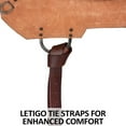 thumbnail image 6 of Schneiders Jackson II Roughout Work Saddle | Secure Fit | Light Oil | Size 17, 6 of 7