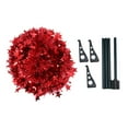 thumbnail image 1 of 1.5m Foldable Artificial Christmas Tree Pre-Lit Decor, Space Saving Collapsible Holiday Pine for Home Office Party, 1 of 2