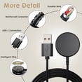 thumbnail image 5 of Magnetic Watch Charging Cable for Samsung Galaxy Watch Ultra/7/6/5/4/3 - 3.3FT Fast Charger Cord, 5 of 6