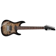 Ibanez AZ Premium Series AZ427P1PB 7-String Electric Guitar, Charcoal Black Burst