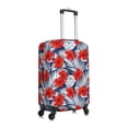 thumbnail image 6 of Salouo Leaves And Flowers Pattern Travel Dust-proof Suitcase Cover, Softside Suitcase Protector Luggage Cover Protector for 18-32inch ,Not Included Suitcase, 6 of 8