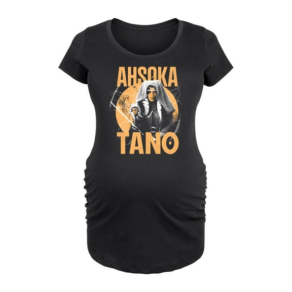 Star Wars - Ahsoka Tano Star Map - Maternity Scoop Neck Graphic T-Shirt