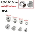 Bosisa 4Pcs Dowel Centre Point 6/8/10/12Mm Wood Timber Marker Hole