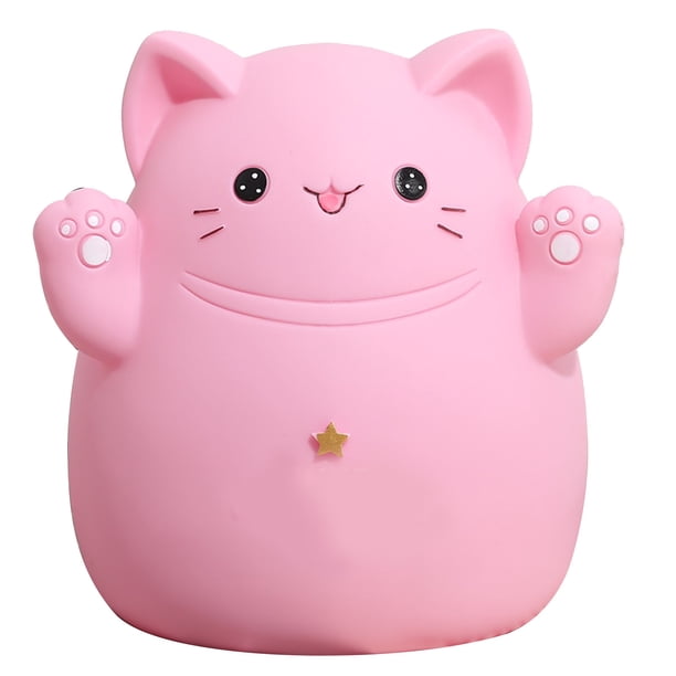 Cute Cat Money Bank, Cat Piggy Bank Decoración Del Hogar Para Niños Regalos Para Escritorio