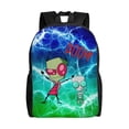 thumbnail image 1 of Invader Zim Backpacks Casual Daypacks Student Book Bag Printing Satchel Rucksack Lightweight Schoolbag-XTYD4551, 1 of 1