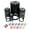 Black, variant on Doubled Male Sign Gay Gender Symbol Self-Inking Rubber Stamp Ink Stamper - Black Ink - Medium 1 Inch