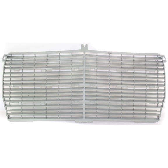 Grille Assembly Compatible With 1977-1978 Mercedes Benz 230 1977-1983 240D Inner Insert Silver