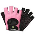 thumbnail image 4 of Guantes de medio dedo para fitness al aire libre, para deportes de equitación, levantamiento de pesas, malla de mariposa antideslizante, transpirables, resistentes al desgaste, guantes transpirables, 4 of 4