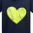 thumbnail image 4 of Inktastic Tennis Ball in Heart Youth T-Shirt, 4 of 5