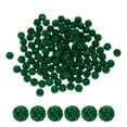 thumbnail image 1 of Uxcell Rhinestone Beads for Jewelry Making, Sparkle Crystal Clay Beads Emerald, 1 of 7