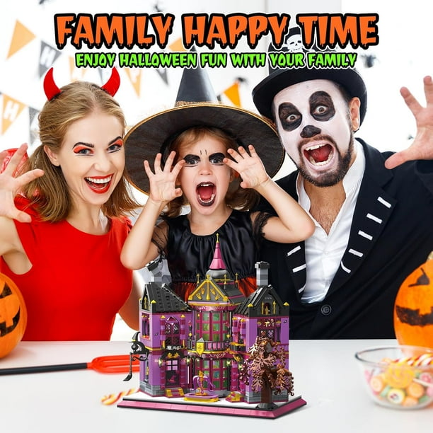 ハロウィン★パーティーset BrixVibe Magic Shop House Building Blocks Set Compatible with Lego