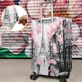 thumbnail image 4 of Travel Luggage Cover Suitcase Protector Fits 18-32 Inch Luggage Wheel Covers Patterned Travel Related Items Flower Luggage Protector Elastic Luggage Anti-scratch Suitcase Cover L, 4 of 5