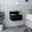 Black, variant on Easy Assembly Floating End Table / Multipurpose Use in Bedroom and Beyond