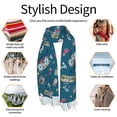 thumbnail image 6 of Shawl Wraps for Women - Vintage Tape Players And Skates Oversized Fall Winter Fashion Blanket Scarf for Women, 6 of 6