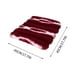 thumbnail image 3 of Sofa Vama Ropa de Cama Cojín de invierno para asiento de coche, corto, de felpa, con estampado de rayas verticales, para asiento delantero individual, cálido para invierno for Navideño, 3 of 4