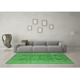 thumbnail image 3 of Ahgly Company Indoor Rectangle Oriental Emerald Green Industrial Area Rugs, 7' x 10', 3 of 4
