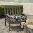 thumbnail image 2 of Arden Selections ProFoam 24 x 24 in Outdoor Deep Seat Bottom Cover, Simone Blue Tropical, 2 of 6