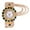 Quartz Watch Under $5 a3, variant on Fashion Ladies Quartz Watch, Alloy Bracelet Chain Watch with Round Dial, Casual Dress Watch for Women, Easy Buckle Closure, Classic Design, Perfect for Daily Wear, Gift for Her, 3.2cm Dial,
