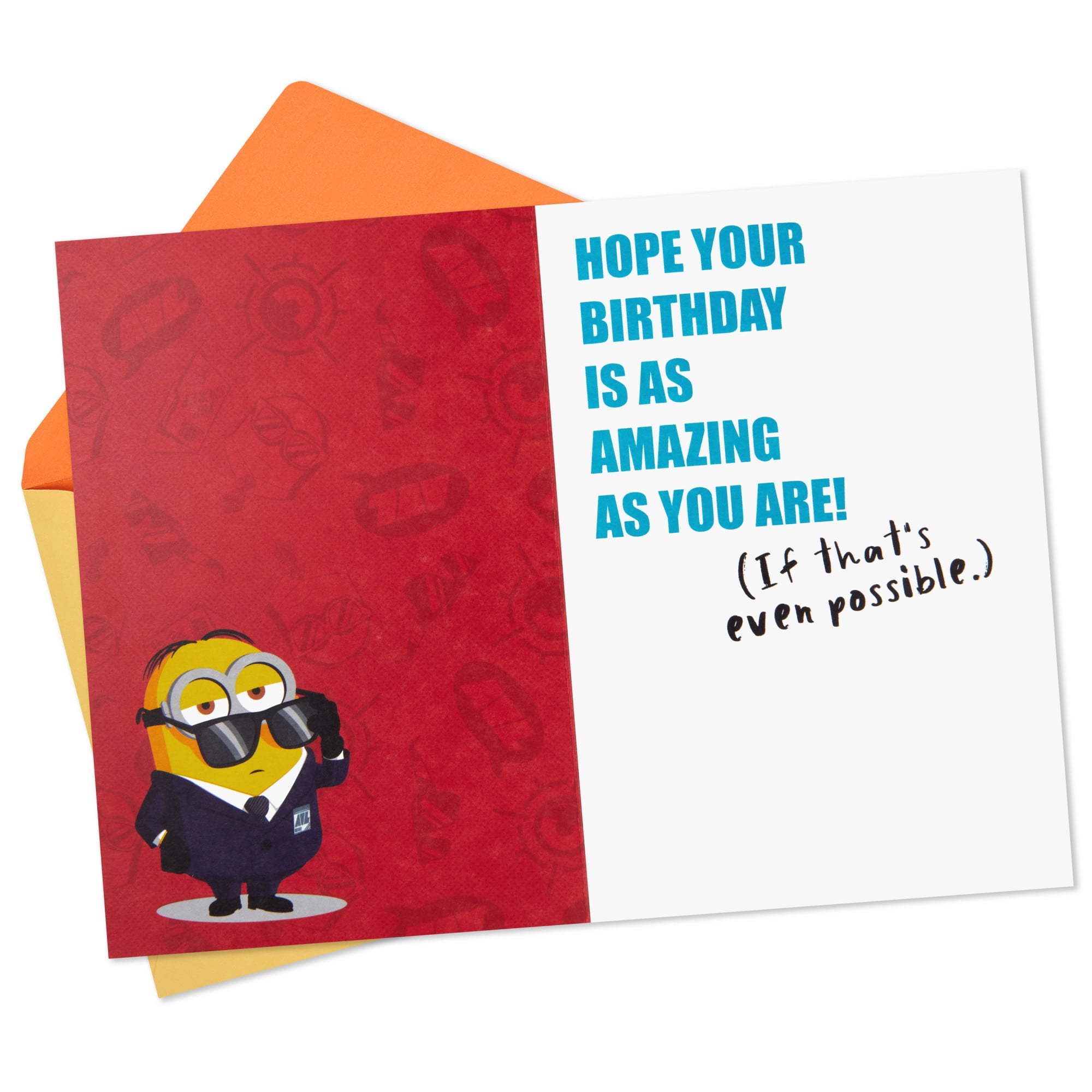Hallmark Minions Birthday Card for Kids (Your Coolness Is Mind-blowing)
