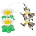 thumbnail image 1 of 2pcs Creative Teaser Toy Delicate Teasing Toy Electric Cat Teaser For Pet Cat Home Indoor (random Hummingbird Style Without Battery, 1 of 2