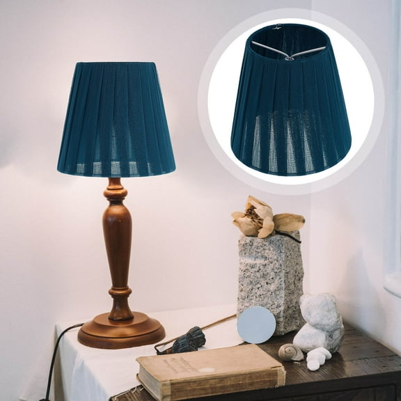 STRANDCHIC Dark Cloth Lamp Shade Cover for Indoor Use, 1 Set, and Stylish Lighting Accessory