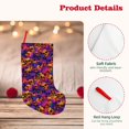 thumbnail image 4 of Sikiie Skull Christmas Stockings,18 Inches Christmas Stockings Xmas Hanging Stockings for Family Christmas Decorations & Gifts, 4 of 7