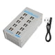 thumbnail image 1 of Estación de carga USB, estación de carga USB Base de carga USB de 75 W Cargador USB múltiple optimizado para la excelencia, 1 of 9