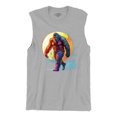 thumbnail image 5 of Full Moon Bigfoot Men's Muscle Shirt Hiking Sasquatch Hide and Seek Champion, 5 of 7