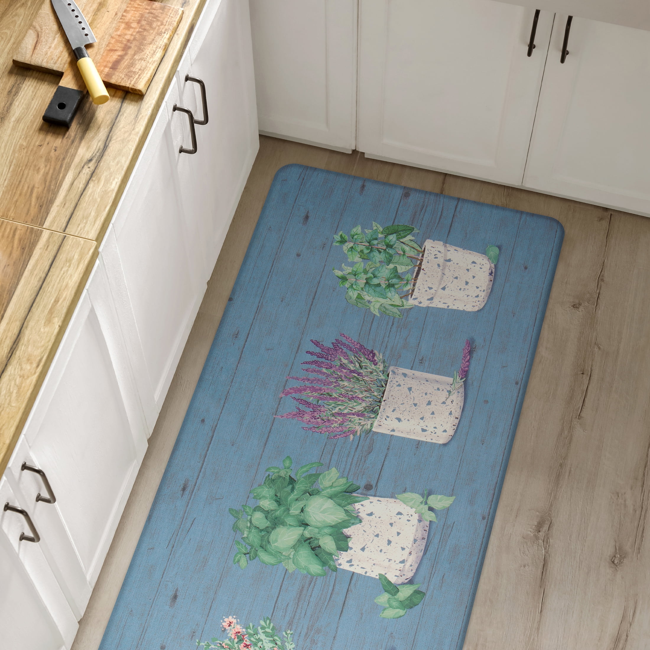 Apache Mills Cushion Comfort Terrazzo Pots Kitchen Anti-Fatigue Mat, 20" x 41"