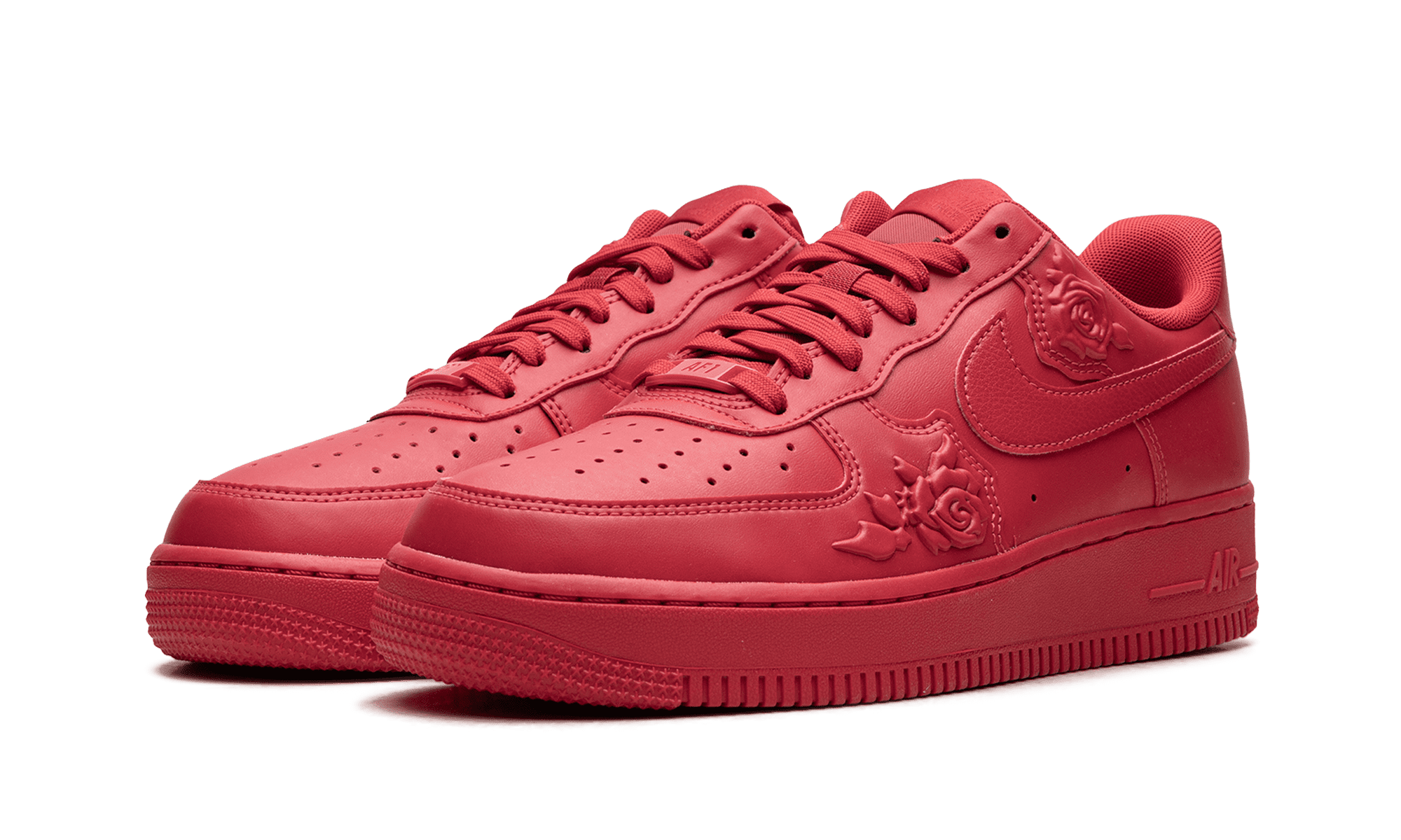 NIKE WOMENS Air Force 1 Low '07 Womens "Red Roses" HF2016 600 HF2016 600 from Stadium Goods