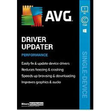 AVG Driver Updater - 1 Year | 1 PC (Windows) price history on PriceWatchPro