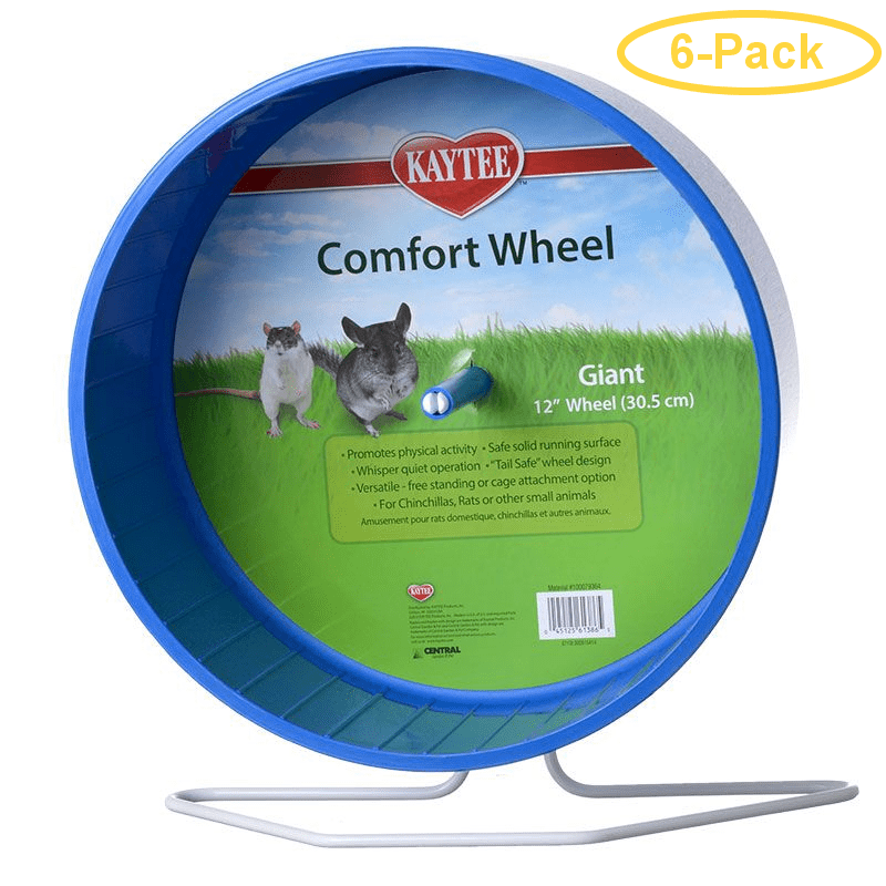 Kaytee Comfort Wheel Giant (12 Diameter) - Pack of 6 - Walmart.com ...