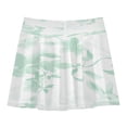 thumbnail image 2 of Girls' Skorts Elastic Waist Skorts with Inner Shorts Athletic Workout Shorts Skirts Mint Green Rabbits X-Small, 2 of 9