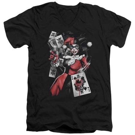Batman - Smoking Gun - Slim Fit V Neck Shirt - Medium
