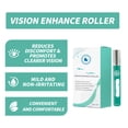 thumbnail image 4 of Rodillo mejorado para mujeres y hombres, rodillo de masaje ocular alivia los ojos cansados y secos, rodillo ocular para ojos hinchados mejora y comodidad ocular 0.3 fl oz, 4 of 8
