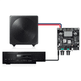 thumbnail image 5 of Up2Stream Amp Sub Multiroom Amplifier WiFi Audio Wireless 2.1 Channel Subwoofer Speakers Amplifier Board 100W,1 x Up2Stream Amp Sub Board 2 x Knob Cover 1 x Screw Driver 1 x Antenna, 5 of 6