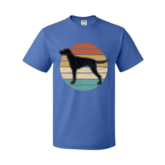 Inktastic Vizsla Dog Retro Sunset T-Shirt