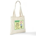 thumbnail image 6 of CafePress - Aunty Acid: Time To Nap Tote Bag - Unisex Canvas Tote Bag, Beige, 1-Piece, 6 of 6