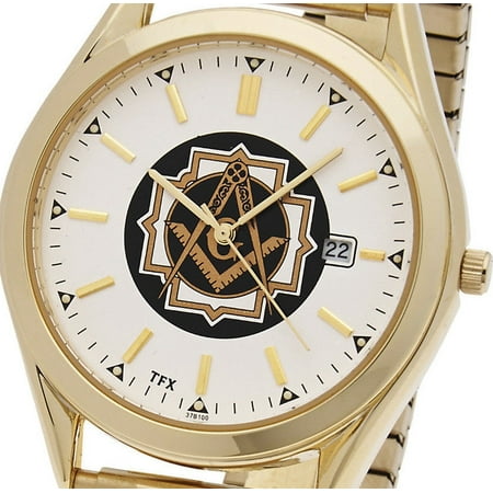 Blue Lodge Masonic Watch - Men's Two Tone TFX by Bulova Masonic Blue Lodge Watch w/ Expansion Bracelet