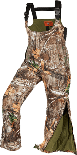 Arctic Shield Women's Classic Elite Bibs Realtree Edge Camo Small by Arctic Shield