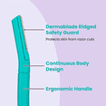 thumbnail image 3 of Derma Plane-Women Facial Hair/Eyebrow Razor (1 pack of 6 razors), 3 of 5