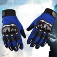 thumbnail image 2 of Manoplas de pantalla táctil para motocicleta, guantes protectores de nudillos para motocicleta, guantes de seguridad para manos, manoplas de dedo completo para motocicleta, eficiencia óptima, 2 of 2