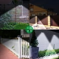 thumbnail image 3 of Solar Lights Outdoor,6Pcs Solar Motion Sensor Lights 100 LED,Security Wall Night Light,IP65 Waterproof Wireless Lights with 3 Switch Modes for Yard(6 Pack), 3 of 7