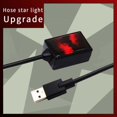 thumbnail image 5 of Car USB Star Projector Light  TSV Adjustable Rotation Romantic Car USB Atmosphere Flexible Interior Star Light  Portable Night Lamp Decor for Car  Bedroom  Party  Plug and Play, 5 of 5