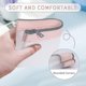 thumbnail image 2 of Juego de 3 estuches para lápices, estuches transparentes para lápices, estuche para bolígrafos con cremallera de TPU, estuche para guardar lápices, neceser de maquillaje para mujer, 2 of 4