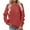 Watermelon Red, variant on Gytharion Womens Oversized Sweatshirts Fashion Solid Color Casual Long Sleeve Pullover Shirt Loose Comfy Crew Neck Tunic Tops for Women