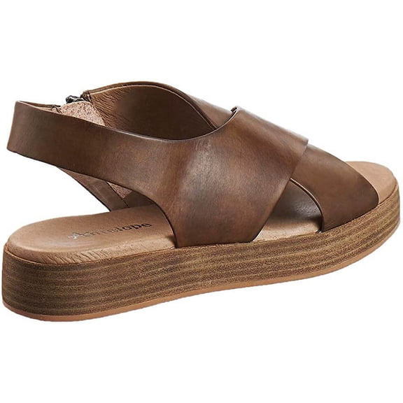 Antelope Women's 200 Leather Wide Cross Sandals, Size EU 36