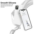 thumbnail image 3 of Entronix Silicone Case Designed for Apple iPhone 16 Pro Max Liquid Silicone Case, Shockproof Slim Case Built for Apple iPhone 16 Pro Max, White, 3 of 5